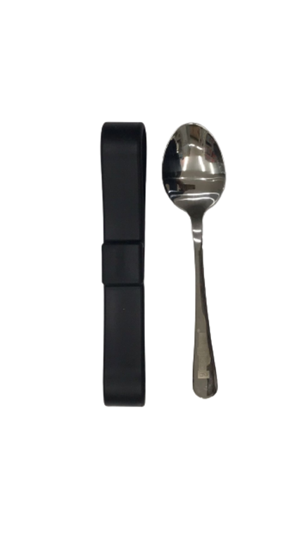Yumbox Zuppa Jar Belt and Spoon Set - Twilight Black