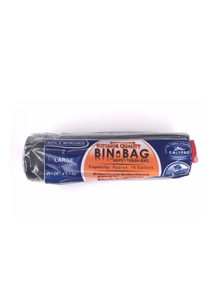 Calypso Black Trash Bag Large 26