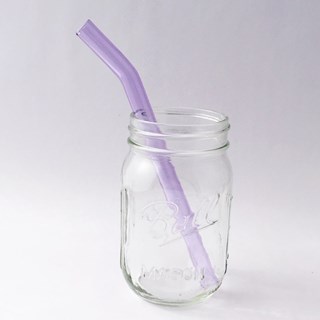 Strawesome - Barely Bent Smoothie Straw - Amethyst 