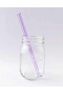 Strawesome - Smoothie Glass Straw - Amethyst 