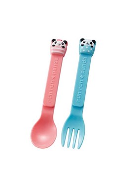 Torune - Spoon & Fork Set 'Cuppy Run-Run Panda'