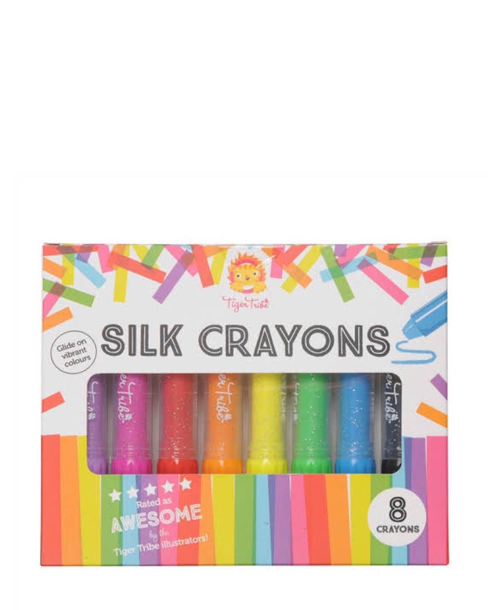 Tiger Tribe Silk Crayons - CDU/12