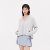 Picture of Oh Sunny Women's Fluffy Cloud Jacket - Cooling UPF 50+ Sun Protection Coat - Lightweight Performance Jacket - Grey