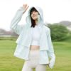 Picture of Oh Sunny Women's UPF 50+ Sun Protection Hoodie – Breathable, Water-Resistant Jacket - Light Green