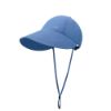 Picture of Oh Sunny Wide Brim Sun Cap, UPF 50+ – UV Protection Hat for Maximum Coverage - Blue