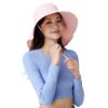 Picture of Oh Sunny Wide Brim Bucket Hat with Neck Flap, UPF 50+ – Sun Protection Hat for Outdoor Activities - Pink