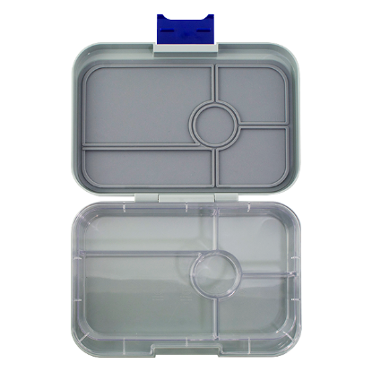 Yumbox Tapas 5 Compartments Flat Iron Gray (Clear)