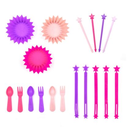 Lunch Punch Bento Fun Set - Pink Power