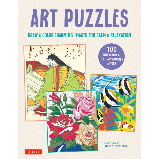 Picture of Tuttle - Art Puzzles: Draw & Color Charming Images