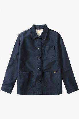 Le Mont Saint Michel - Moleskin Real Work Jacket - (Black) Men