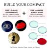 ēma Secret · Refillable Metal Compact 