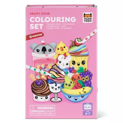 Tiger Tribe Scented Colouring - Fruity Cutie