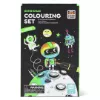 Tiger Tribe Neon Colouring Set - Outer Space