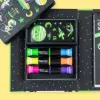 Tiger Tribe Neon Colouring Set - Outer Space