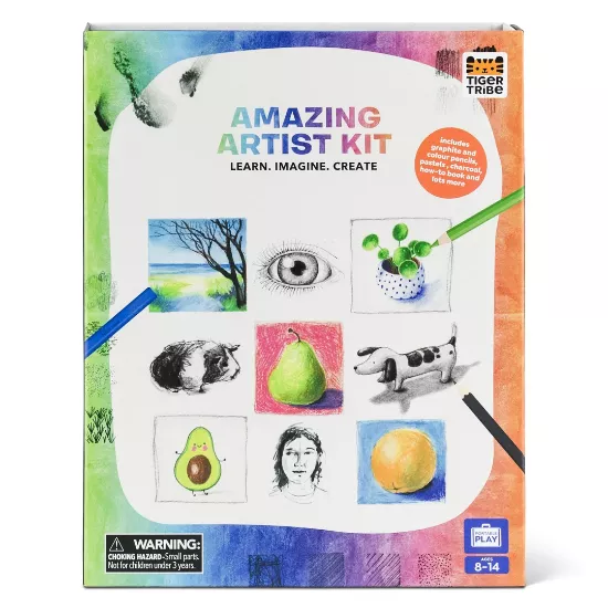Tiger Tribe Amazing Artist Kit - Learn. Imagine. Create.